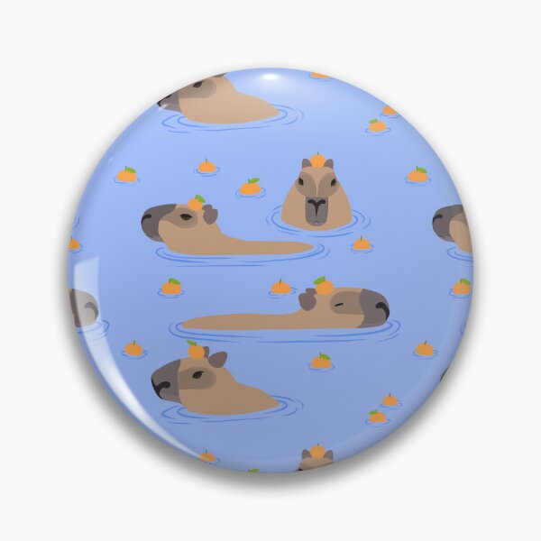 Item preview, Bathing Capybaras designed and sold by Sara-T.