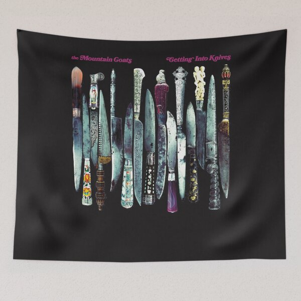 Item preview, The Mountain Goats - Getting Into Knives - Nouvel album 2020 Album Art T-shirt classique designed and sold by Karinssett.
