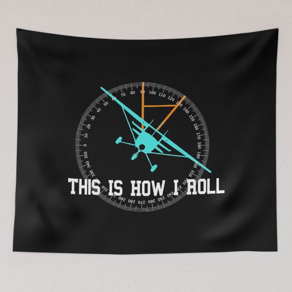 Item preview, This Is How I Roll Pilot Funny Airplane Aircraft designed and sold by jackjerry.