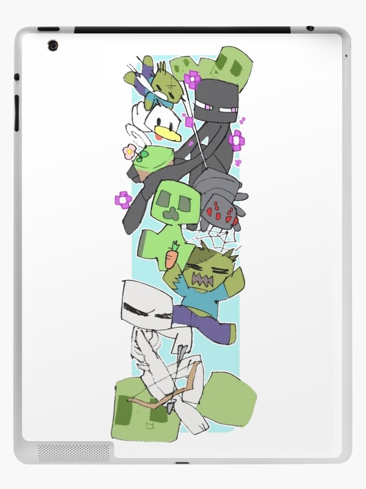 Minecraft Enderman and Creeper iPad Case & Skin for Sale by ddkart