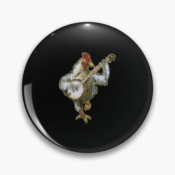 Artikelvorschau, Banjo spielendes Huhn entworfen und verkauft von shopBMAC.