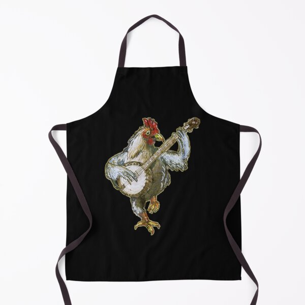 Item preview, Banjo Playing Chicken designed and sold by shopBMAC.