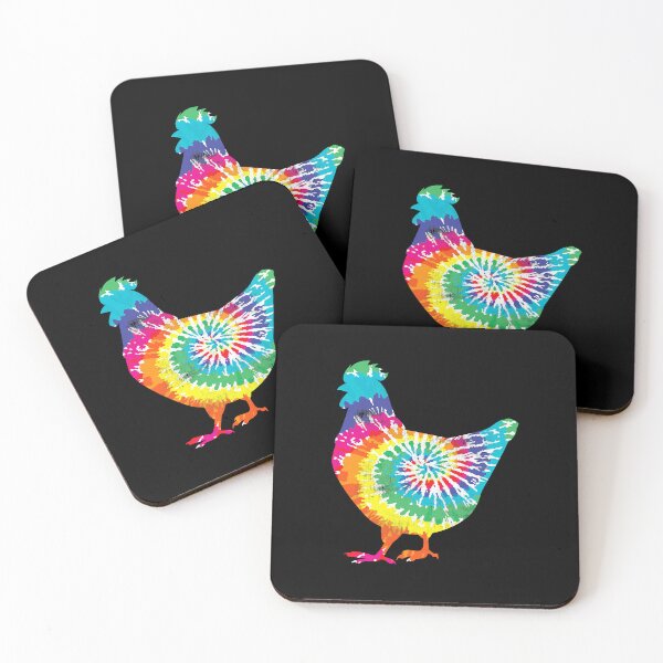 Item preview, Tie Dye Chicken Hippy Farmer Hobby Farm designed and sold by jackjerry.
