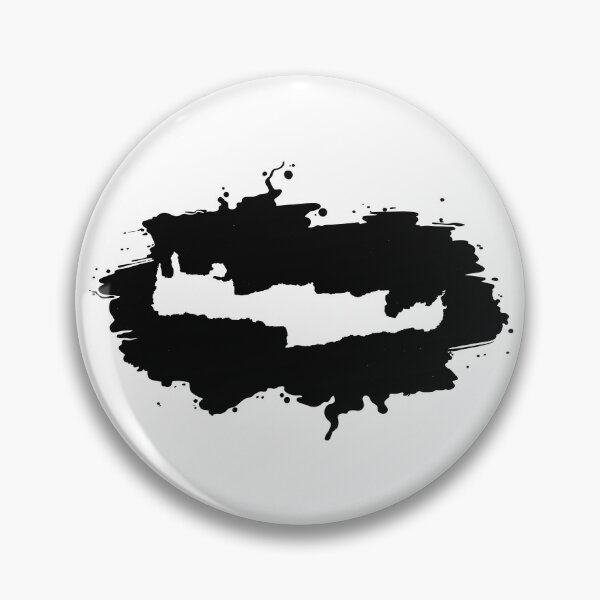 Item preview, Crete Map with Black Splash designed and sold by allincrete.