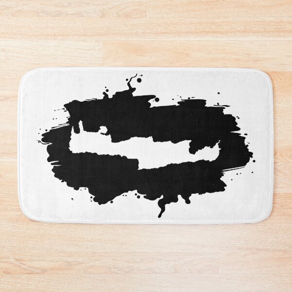 Item preview, Crete Map with Black Splash designed and sold by allincrete.