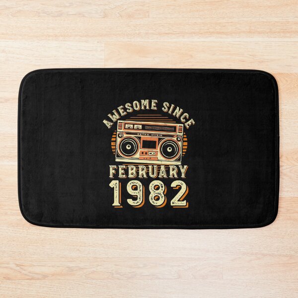 Item preview, Funny Birthday Quote, Awesome Since February 1982, Cool Birthday designed and sold by Estrytee.