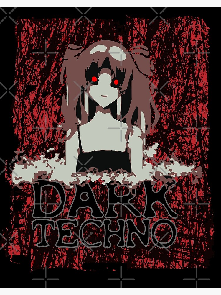 Dark Anime Techno - Dark Anime - Pin