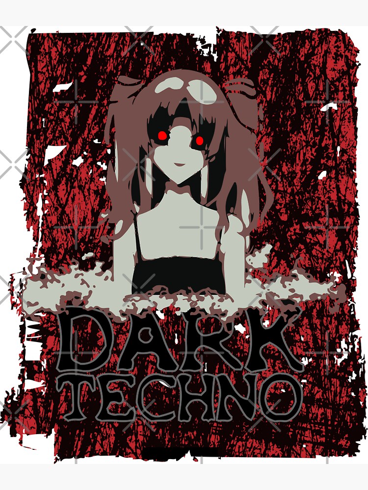 Dark Anime Techno - Dark Anime - Pin