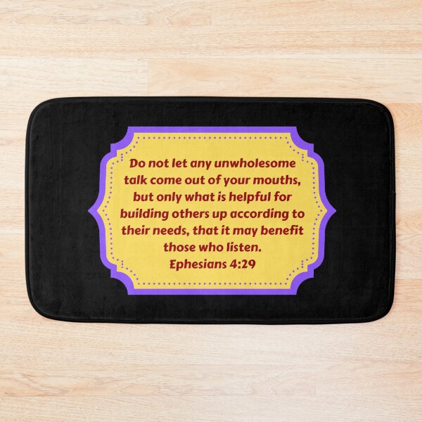 Artikelvorschau, Bible Verse Ephesians 4:29 entworfen und verkauft von Prayingwarrior.