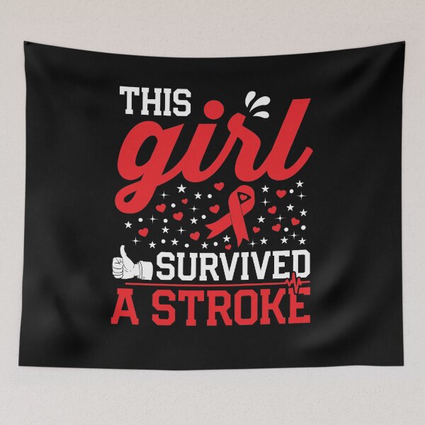 Item preview, This Girl Survived A Stroke Shirt, Stroke Survivor Shirt, Stroke Awareness Shirt, Brain Attack Shirt, Stroke Survivor Gift, Stroke Warrior designed and sold by aymob.