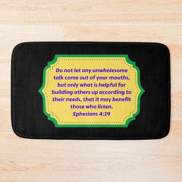 Artikelvorschau, Bible Verse Ephesians 4:29 entworfen und verkauft von Prayingwarrior.