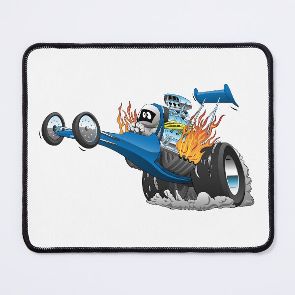 Item preview, Top Fuel Dragster Cartoon designed and sold by hobrath.