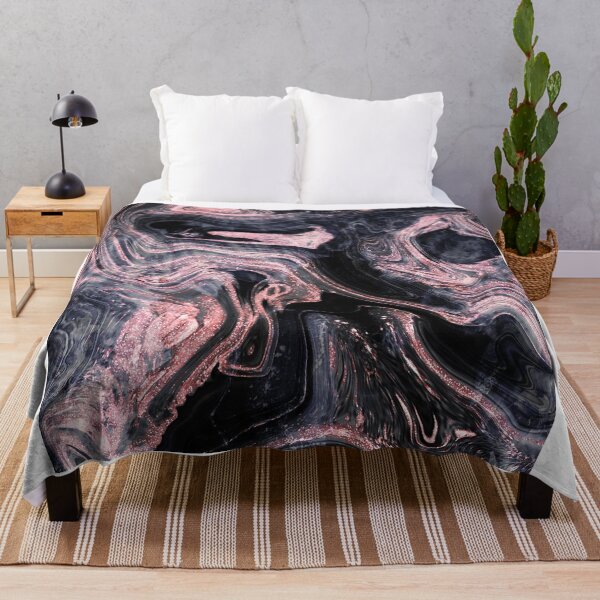 Item preview, Stylish rose gold abstract marbleized design designed and sold by InovArtS.