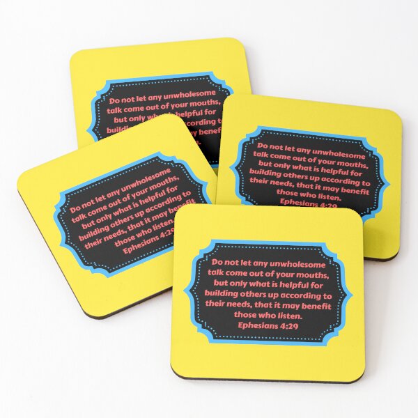 Item preview, Bible Verse Ephesians 4:29 designed and sold by Prayingwarrior.