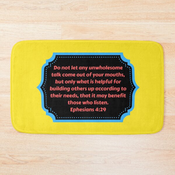 Artikelvorschau, Bible Verse Ephesians 4:29 entworfen und verkauft von Prayingwarrior.