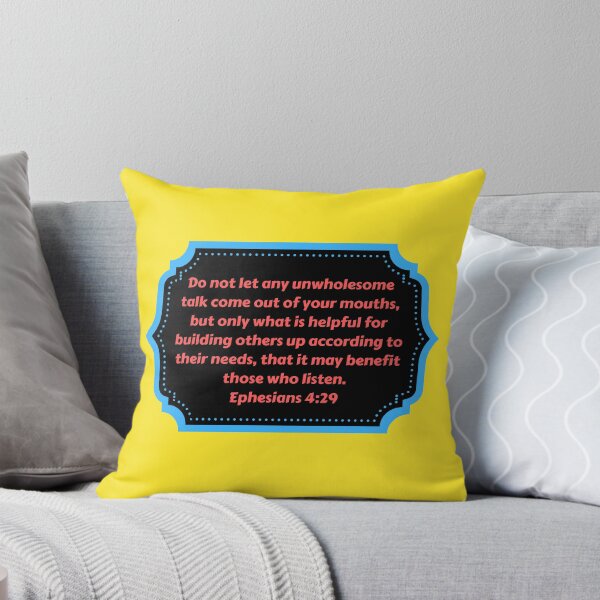 Item preview, Bible Verse Ephesians 4:29 designed and sold by Prayingwarrior.