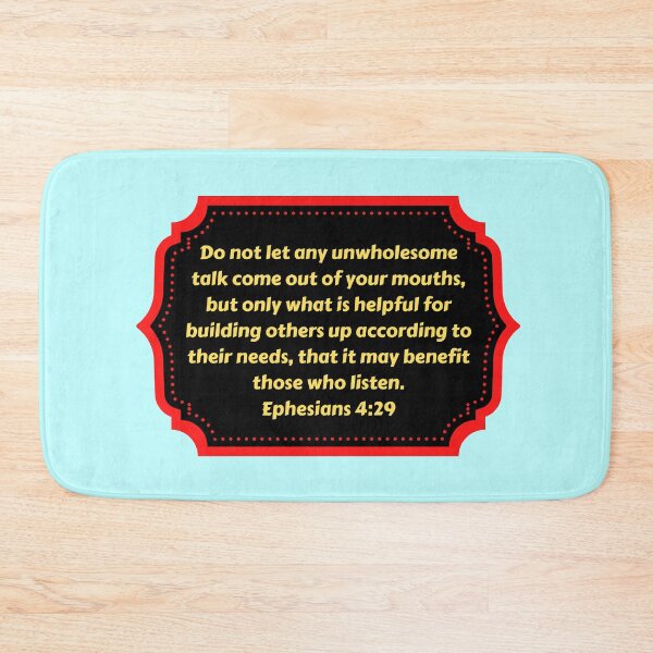 Artikelvorschau, Bible Verse Ephesians 4:29 entworfen und verkauft von Prayingwarrior.