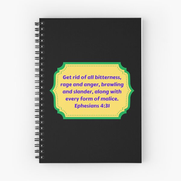 Item preview, Bible Verse Ephesians 4:31 designed and sold by Prayingwarrior.
