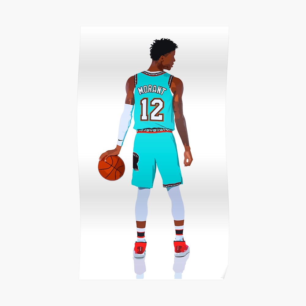 Ja Morant 2020 Grizzlies Memphis Basketball Jersey Design