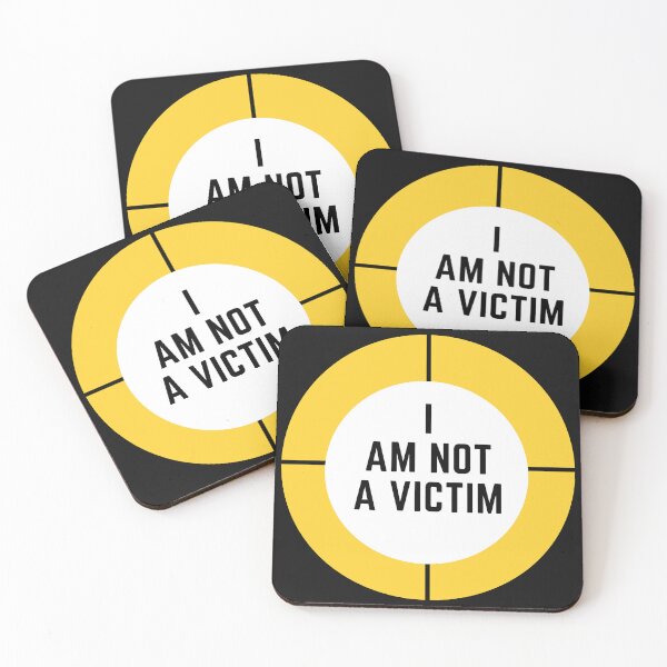 Item preview, I am not a victim, focus yellow circle designed and sold by Benchamart.