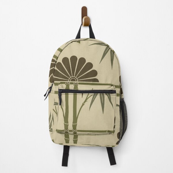 Item preview, Art Deco Bamboo and Floral designed and sold by ZinZoe.