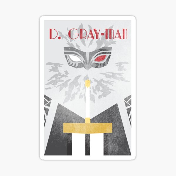 D. Gray-Man Art Deco Sticker
