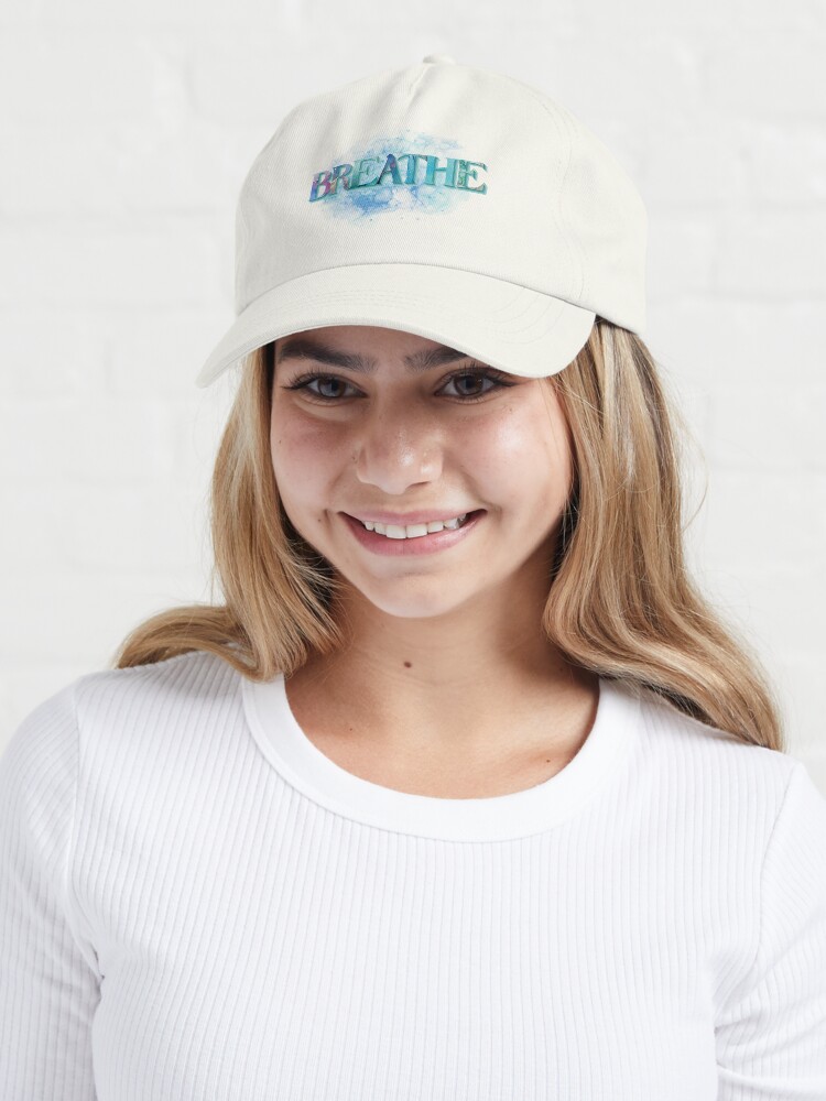 Just Breathe Hat Dandelion Baseball Cap