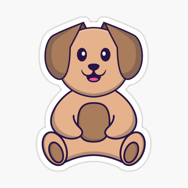 Baby Vizsla Inu - Figure Sticker