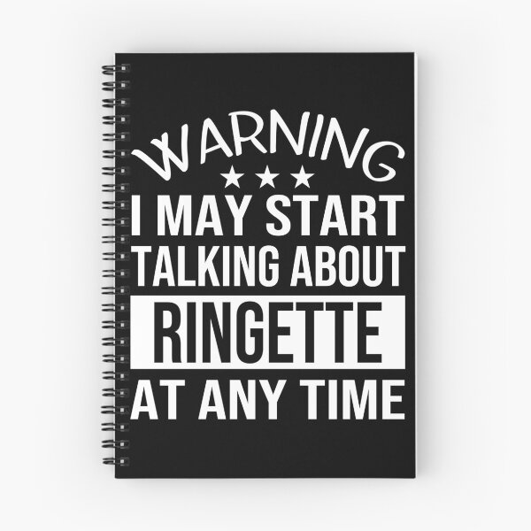 Artikelvorschau, I May Start Talking About RINGETTE At Any Time - Funny RINGETTE entworfen und verkauft von YukiShop.