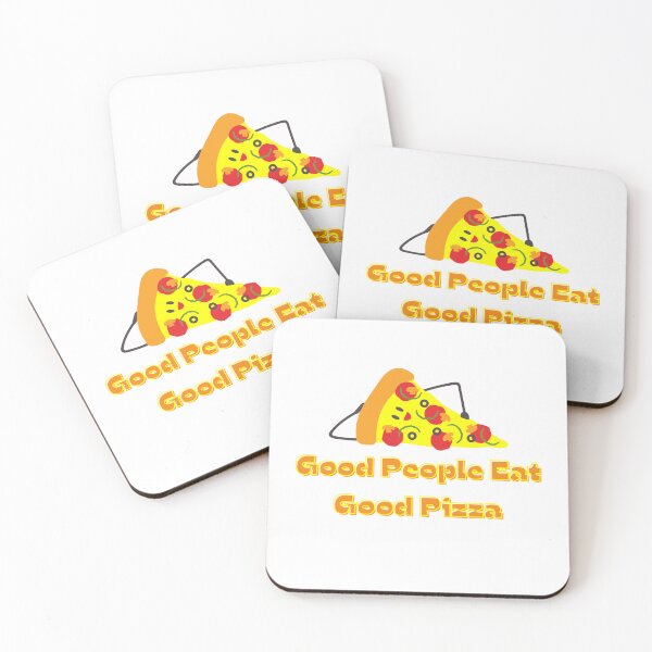 Item preview, Good People Eat Good Pizza designed and sold by YANAY-FASHION.