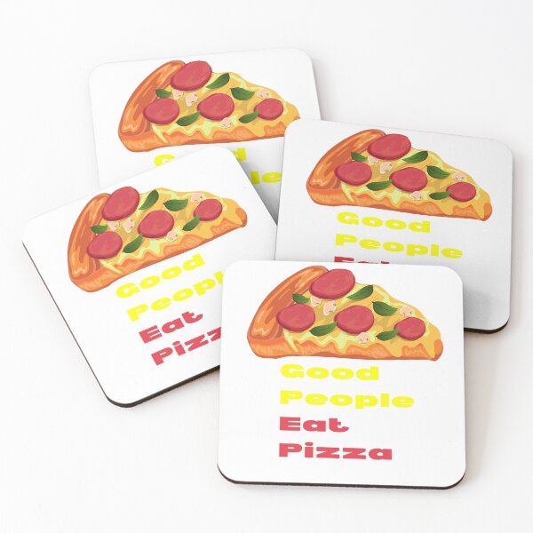 Item preview, Good People Eat Good Pizza designed and sold by YANAY-FASHION.