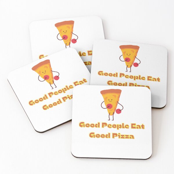 Item preview, Good People Eat Good Pizza designed and sold by YANAY-FASHION.