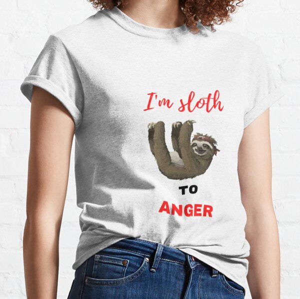 All I do care about is my Sloth T-Shirt Tee Gifts Shirt