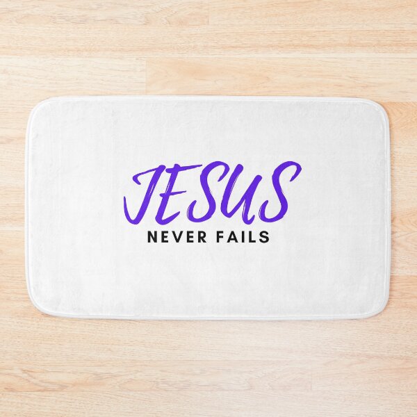 Item preview, Jesus never fails designed and sold by For-you-and-Me.