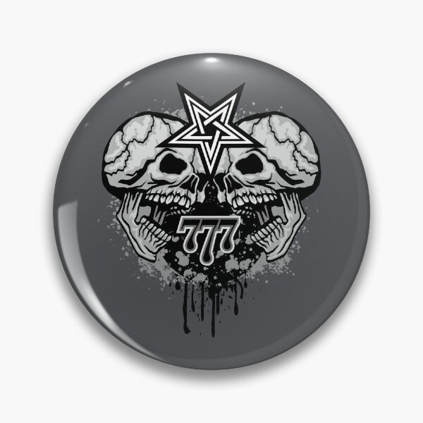 Item preview, Gothic sign with skull, grunge vintage design designed and sold by amid999.