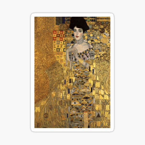 Aperçu de l'œuvre Gustav Klimt, Adèle Bloch-Bauer | Cadeau parfait créée et vendue par riamdedie.