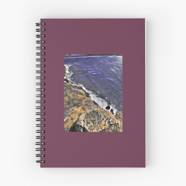 Aperçu de l'œuvre Blue Bay Curaçao Seashore en mauve créée et vendue par ale--96.