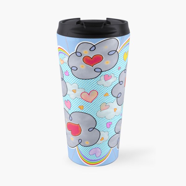 Love in the Clouds Travel Coffee Mug