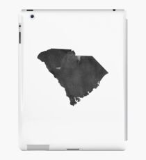 South Carolina Map Canvas, Art Print,South Carolina Skyline Home Decor, Wall Map Decor,South Carolina Wall Art Decor, Poster Watercolor iPad Case/Skin
