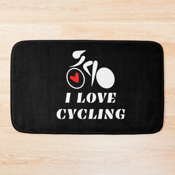 Item preview, I LOVE CYCLING, bwr designed and sold by LuFilu.