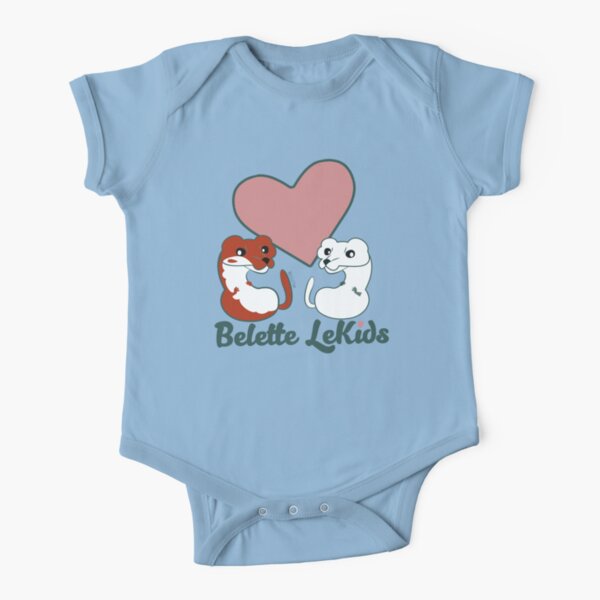 Belette Short Sleeve Baby One-Piece for Sale | Redbubble