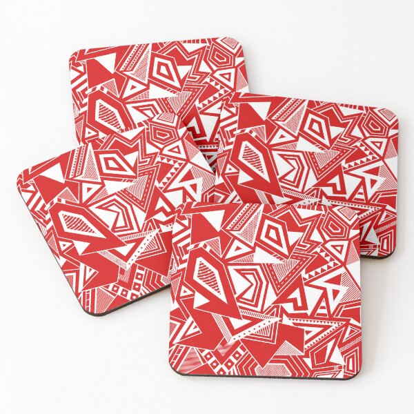 Item preview, Retro Shapes Geometric Pattern designed and sold by alpdesignart.