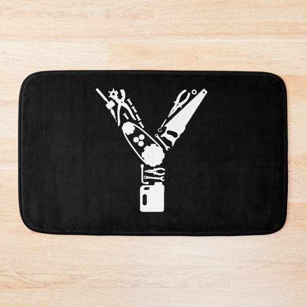 Item preview, Letter Y Capital Alphabet Mechanic tools Monogram Initial great gift  designed and sold by skulltshirt.