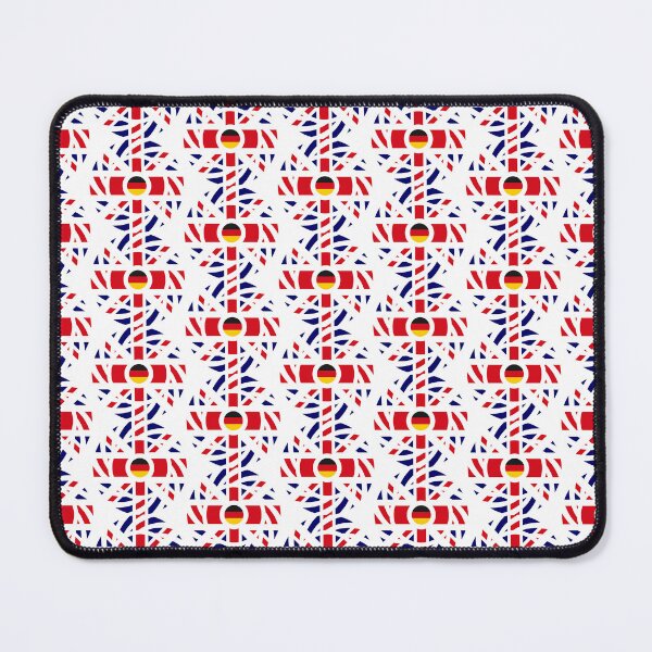 Item preview, British German Multinational Patriot Flag Series designed and sold by Carbon-Fibre Media.