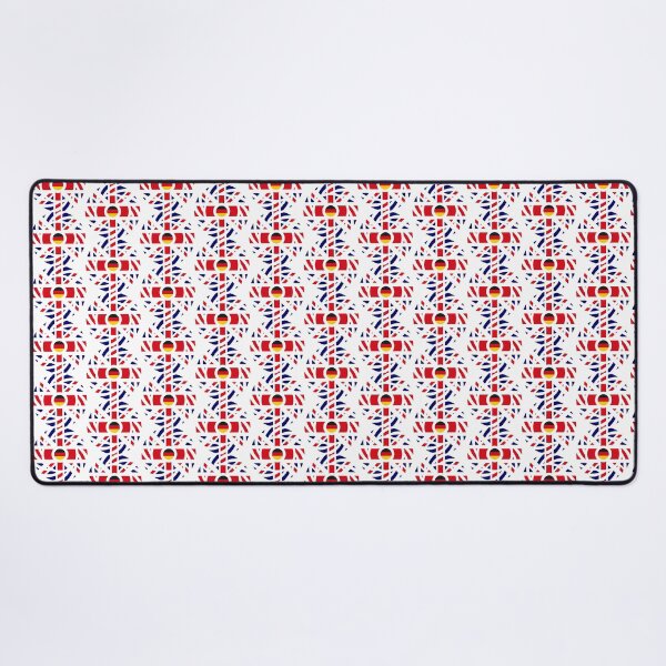 Item preview, British German Multinational Patriot Flag Series designed and sold by Carbon-Fibre Media.