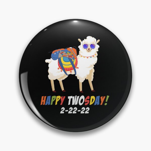 Item preview, Happy TwosDay Llama Funny Twos day 2/22/2022 designed and sold by 1Designology1.