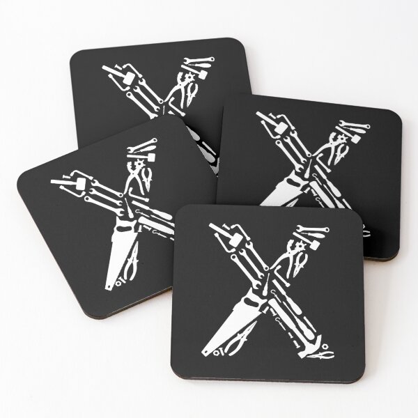 Item preview,  Letter X Capital Alphabet Mechanic tools Monogram Initial great gift  designed and sold by skulltshirt.