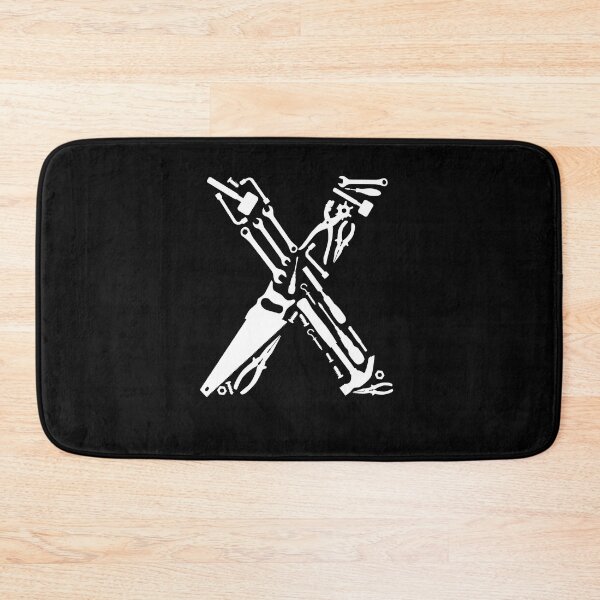 Item preview,  Letter X Capital Alphabet Mechanic tools Monogram Initial great gift  designed and sold by skulltshirt.