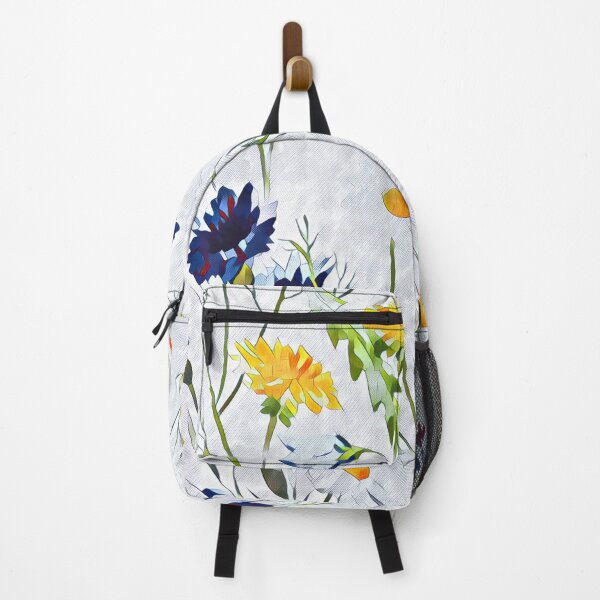 Item preview, Serene Meadow: Watercolor Wildflowers on White designed and sold by DonneeCreations.