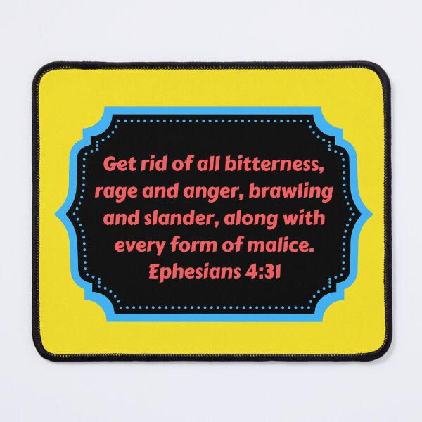 Item preview, Bible Verse Ephesians 4:31 designed and sold by Prayingwarrior.